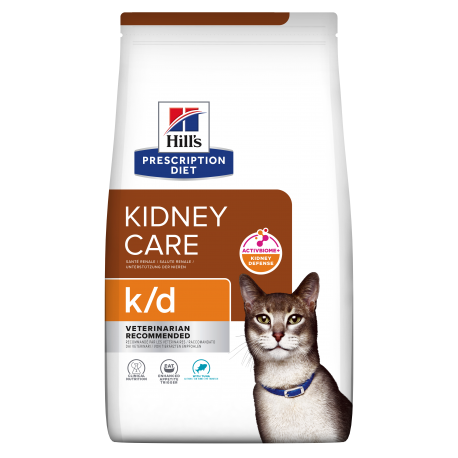 Hills PD Feline k/d dieta para gatos con Atún