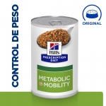 Pack de latas Hills Prescription Diet Metabolic + Mobility para perros