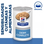 Hill's SP Canine Derm complete comida húmeda.