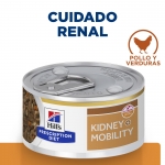 Pack Comida Húmeda Hills Prescription Diet K/D Mobility Estofado para gatos de Pollo y Verdura