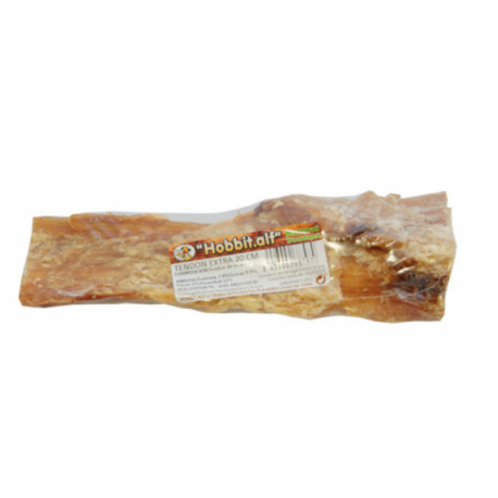 HobbitAlf Tendón de Ternera Extra XL Snack para Perros
