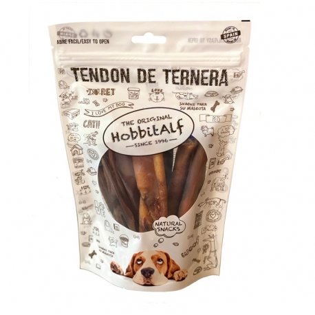 HobbitAlf Tendones de Ternera Snack para Perros