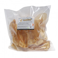 HobbitAlf Orejas de Vaca Ahumada Snack para Perros