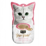 Kit Cat PurrPuree Snack para Gatos Atún y Salmón