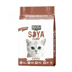 Kit Cat Arena para Gatos Eco SoyaClump Aroma Café