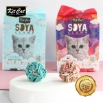 Kit Cat Arena para Gatos Eco SoyaClump Aroma Lavanda