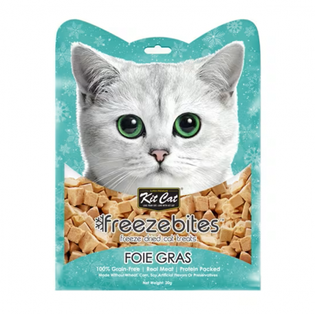 Kit Cat FreezeBites Snack para Gatos con Hígado de Pato