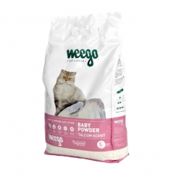 Weego Baby Powder Arena Aglomerante para Gatos Aroma Talco