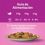 Whiskas Tasty Mix Selección del Chef Comida Húmeda en Salsa para Gatos MEGAPACK 38+10 Gratis