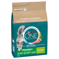 Purina One Bifensis Indoor Formula Pienso para Gatos de Interior con Pavo