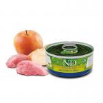 Pack de latas Farmina ND Prime para gatos con Jabalí y Manzana