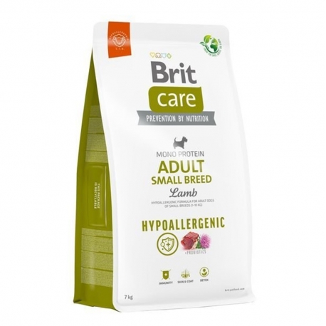 Brit care adult small breed cordero arroz pienso para perros