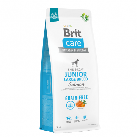 Brit care junior large breed salmon pienso para perros