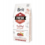 Brit fresh puppy large growth joints ternera calabaza pienso para perros
