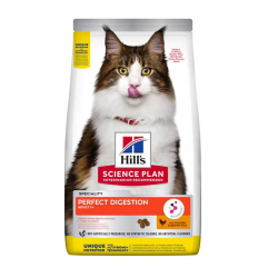 Hills Science Plan Perfect Digestion Pienso para Gatos Adultos con Pollo