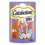 Catisfactions Mix Snacks para Gatos con Pollo y Pato