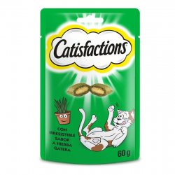 Catisfactions Snacks para Gatos con Catnip