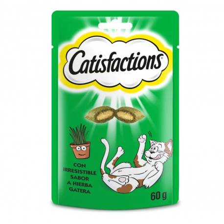 Catisfactions Snacks para Gatos con Catnip