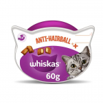 Whiskas Anti-Hairball Snacks para Gato Bolas de Pelo