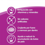 Whiskas Anti-Hairball Snacks para Gato Bolas de Pelo