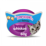 Whiskas Temptations Snacks para Gato con Salmón