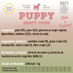 Brit jerky snack puppy meaty coins pavo premios para perro