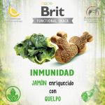 Brit care dog functional snack mineral puppy jamon