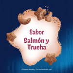 Felix Crispies Snack para Gatos de Salmón y Trucha