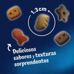 Felix Party Mix Grill Snack para Gatos con Buey, Pollo y Salmón