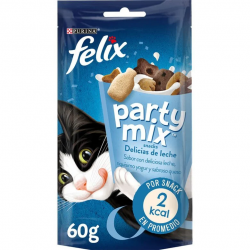 Felix Party Mix Snack para Gatos Delicias de Leche