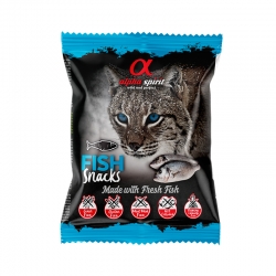 Alpha Spirit Snack Natural para Gatos con Pescado