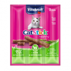 Vitakraft CatStick Snack para Gatos con Hierba Gatera