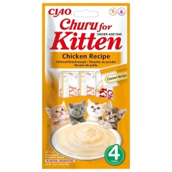 Churu Kitten Snack Cremoso para Gatos con Pollo