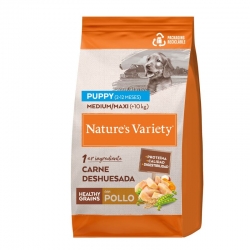 Nature´s Variety Healthy Grain Puppy Pienso para Cachorros de Razas Medianas y Grandes con Pollo