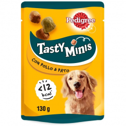 Pedigree Tasty Minis Snacks para Perros con Pollo y Pato
