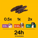 Pedigree Ranchos Snack para Perros con Buey