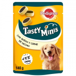 Pedigree Tasty Minis Snacks para Perros con Queso y Carne de Vacuno