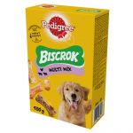Pedigree Biscrok Multi Mix Snacks para Perros con Pollo Buey y Cordero