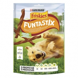 Friskies Funtastix Snack para Perros Barritas de Queso y Bacon