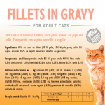 Brit care cat filetes en salsa con pollo latas para gato