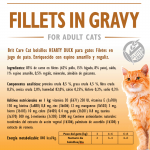 Brit care cat filetes en salsa con dados de pato latas para gato