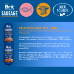 Brit sausage con ternera y pescado sport formula latas para perro