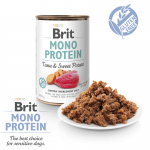 Brit mono protein atun y con patata latas para perro