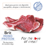 Brit mono protein cordero latas para perro