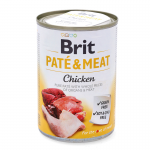 Brit pate meat pollo latas para perro
