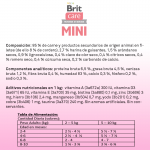 Brit care mini puppy filetes cordero en salsa latas para gato