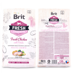 Brit fresh puppy healthy growth pollo patata pienso para perros