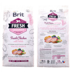 Brit fresh puppy healthy growth pollo patata pienso para perros