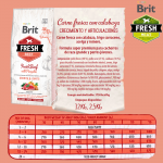 Brit fresh puppy large growth joints ternera calabaza pienso para perros