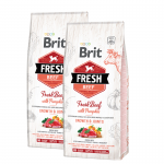 Brit fresh puppy large growth joints ternera calabaza pienso para perros